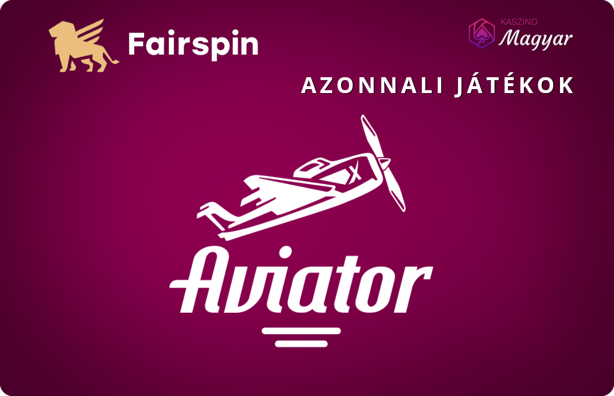 Azonnali játékok a Fairspin