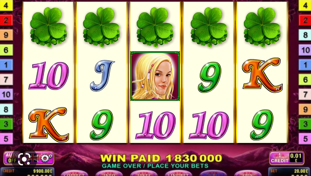 Lucky Lady Charm Clovers