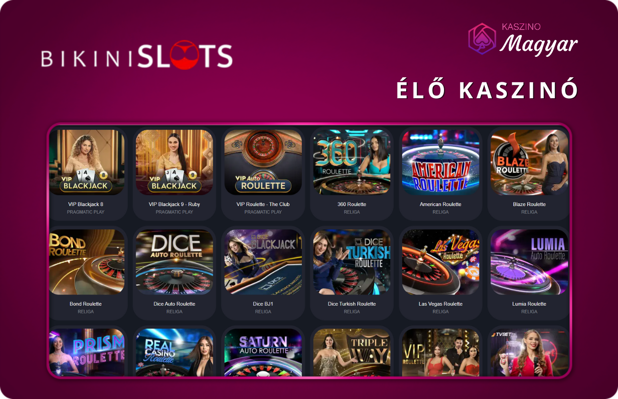 bikini slots live casino