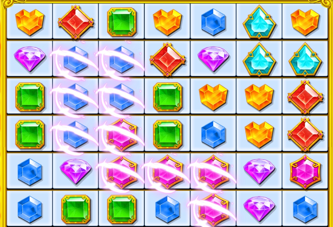 Jewel Rush Tumble Feature