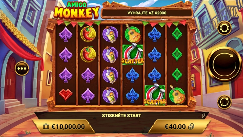 Amigo Monkey az online kaszinókban