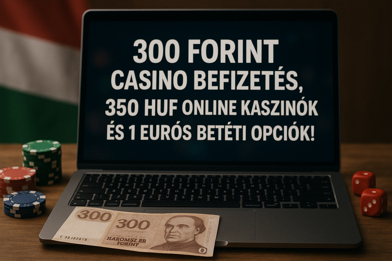 300 Forint Casino Befizetés, 350 HUF Online Kaszinók és 1 Eurós Betéti Opciók!
