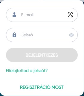Ivibet bejelentkezési folyamat
