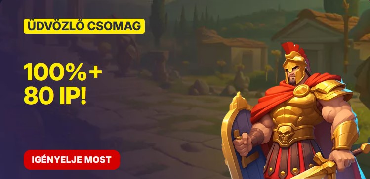 Üdvözlő csomag Slota Casino