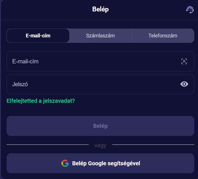 A Betmatch bejelentkezési folyamata