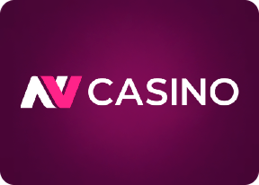 NV Casino Logo auf einem Smartphone-Bildschirm